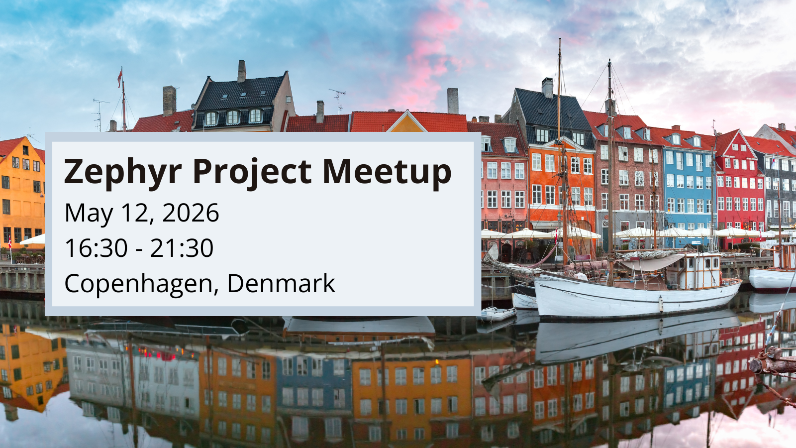 Zephyr Project Meetup - Copenhagen, Denmark - May 12, 2026