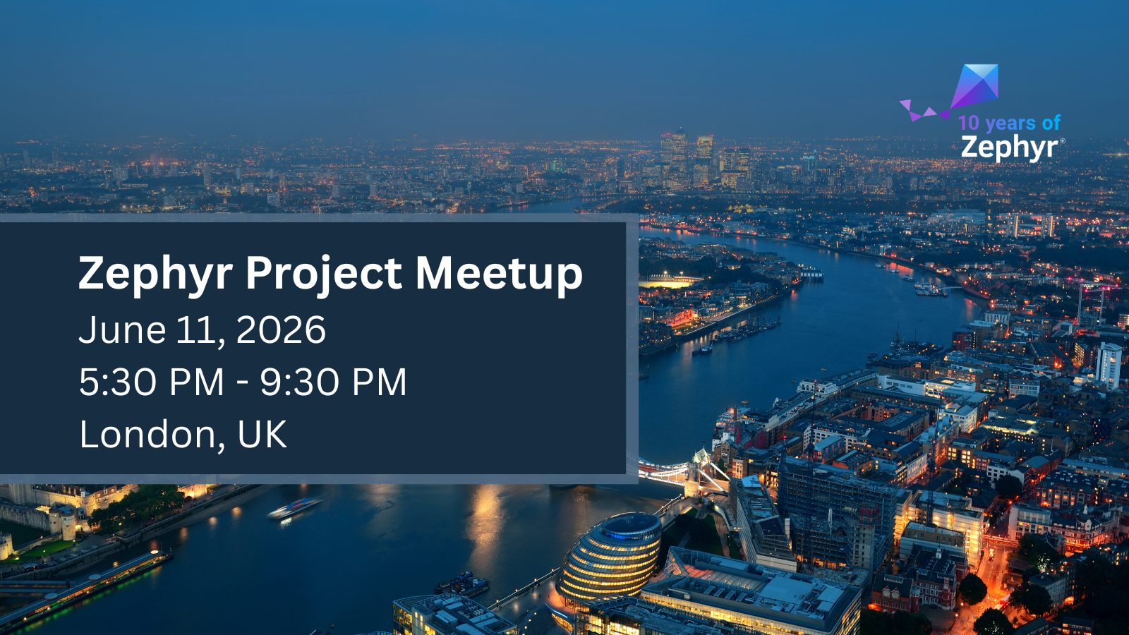 Zephyr Project Meetup - London, UK